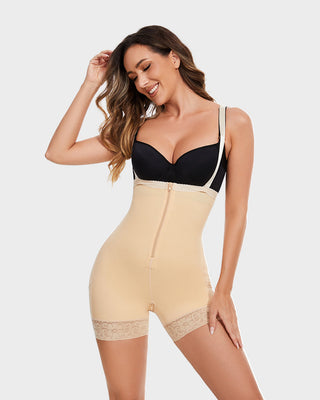 Open Bust Tummy Control Body Shaper – Voor een Slanker, Gevormd Silhouet