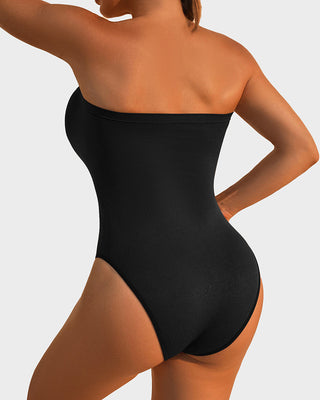 Strapless Bodysuit met Buikcontrole en Sculpting Effect