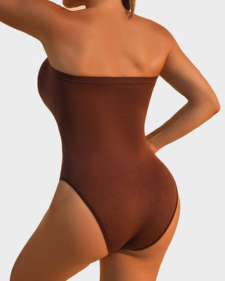 Strapless Bodysuit met Buikcontrole en Sculpting Effect