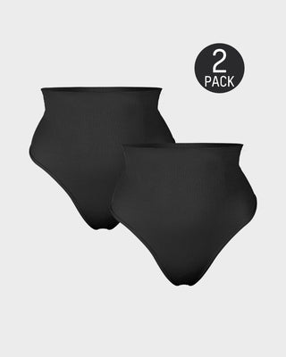 Mid Waist Tummy Control String (2-pack)
