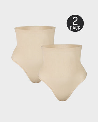 High Waist Tummy Control String (2-pack)