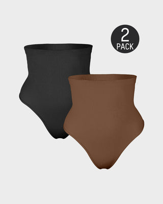 High Waist Tummy Control String (2-pack)