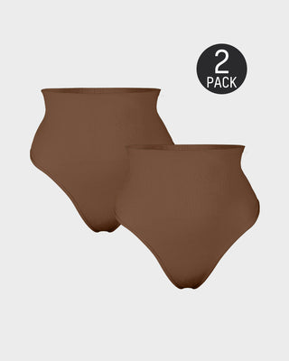 Mid Waist Tummy Control String (2-pack)