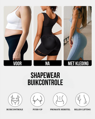 Body moldeador para tallas extragrandes